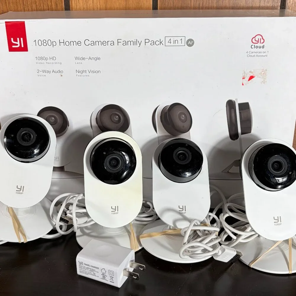 YI Y20 B01CW4CEMS 1080p Indoor IP Security Surveillance System w/ Night Vision